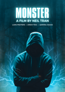 Blue Horror Movie Poster