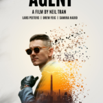 Yellow And White Action Movie Poster